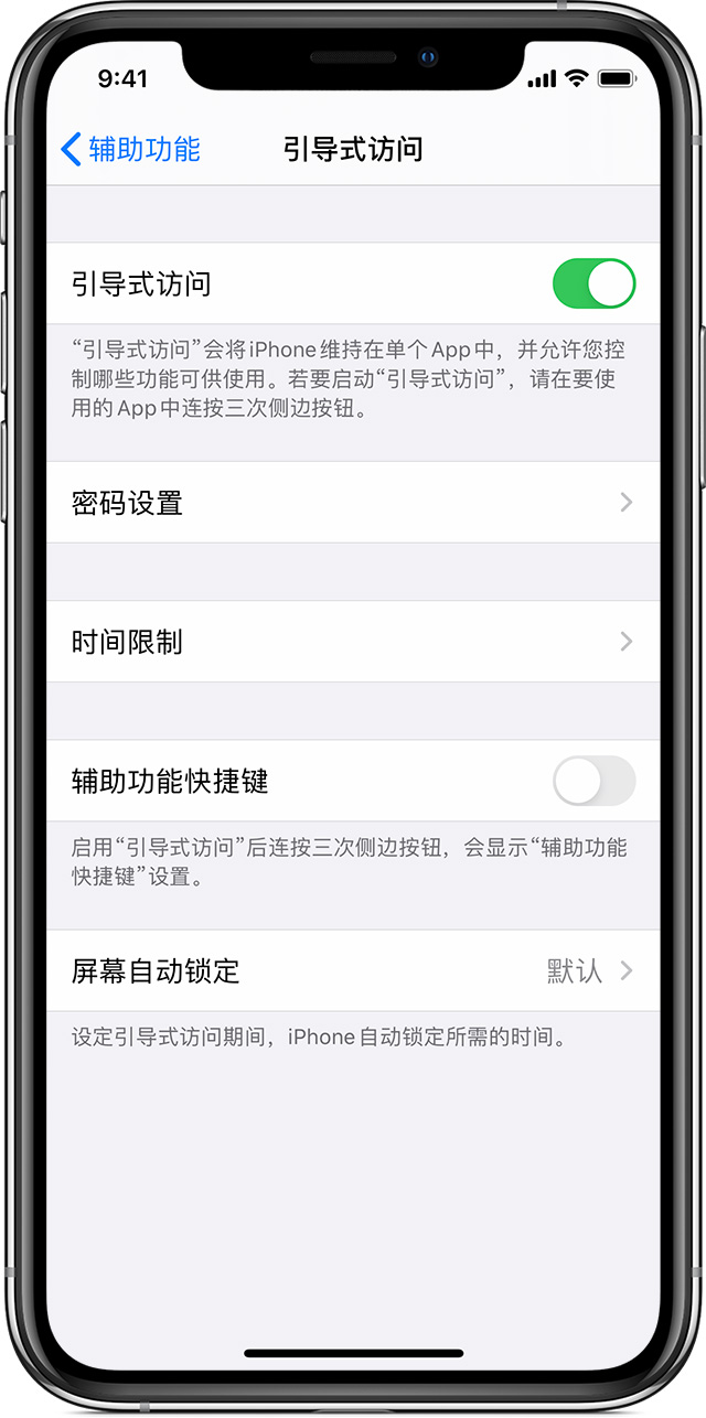 大姚苹果手机维修分享如何在 iPhone 上退出引导式访问 